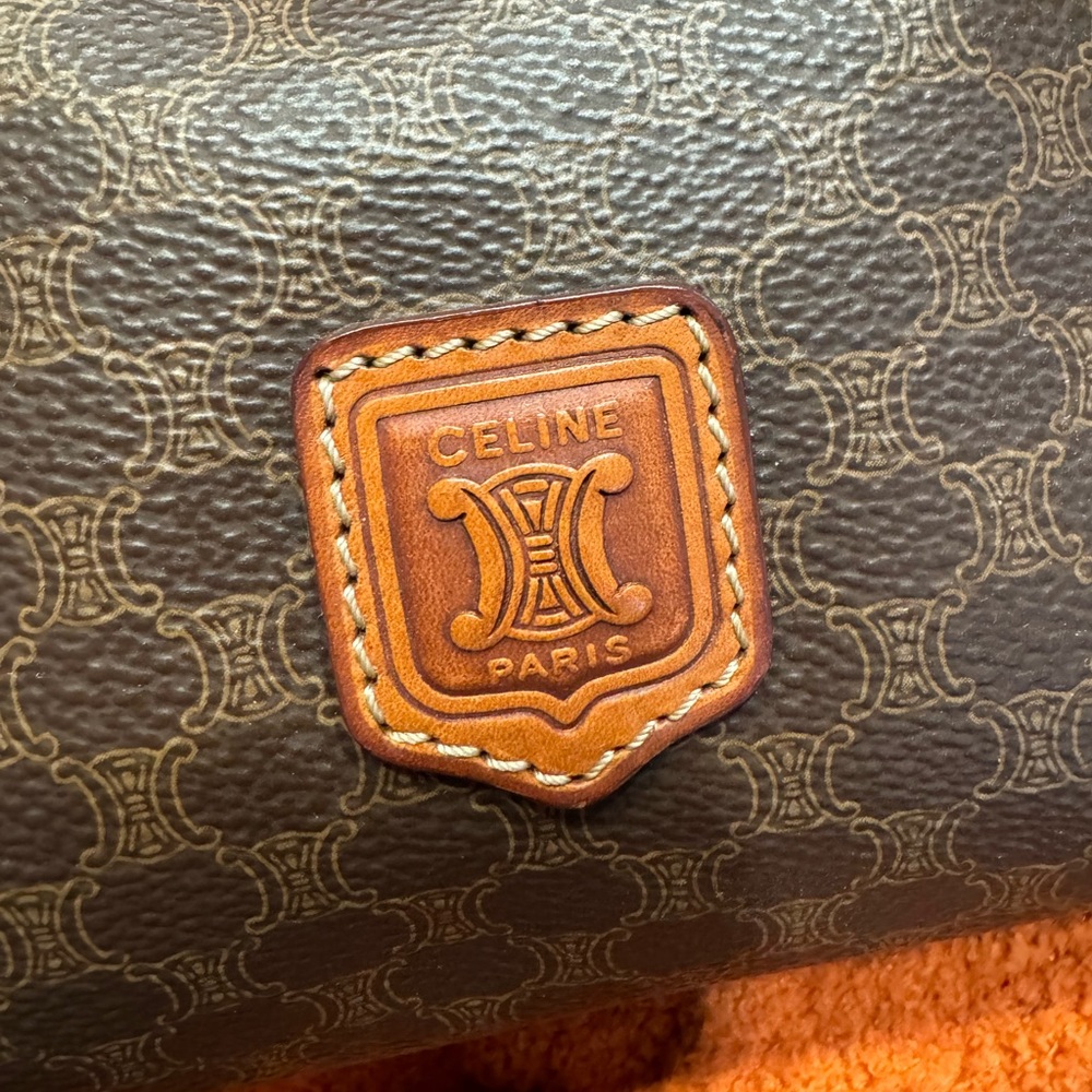 Price dropped!!!Authentic—Vintage Celine Macadame Small Papillon Bag.